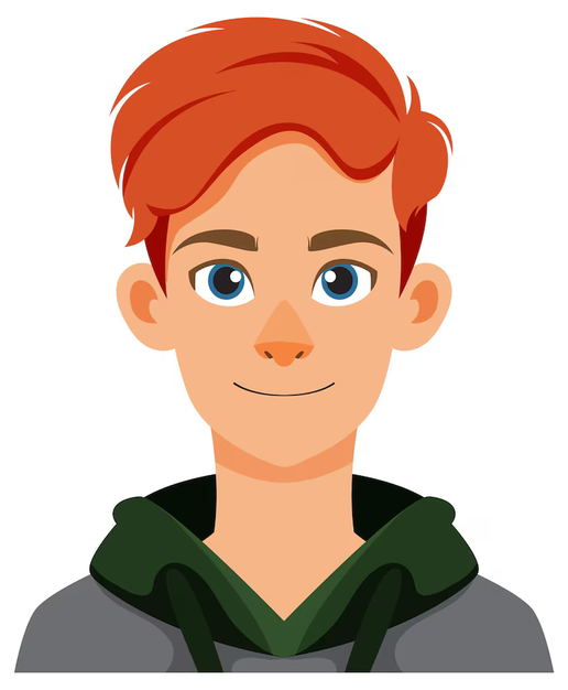 smiling-redhaired-boy-illustration_1308-176664